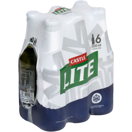 Castle Lite NRB - 330ml (6 PACK)