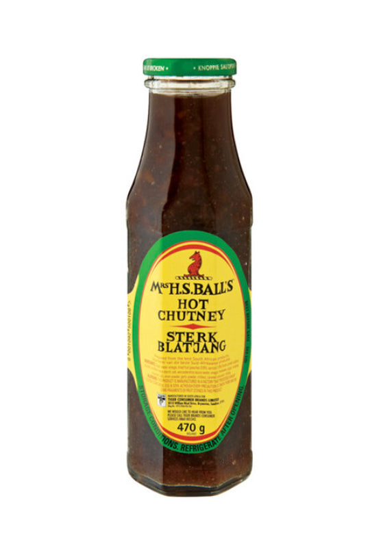 Mrs Balls Hot Chutney - 470g
