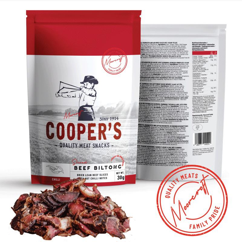 Cooper's Chilli Beef Biltong - 250g