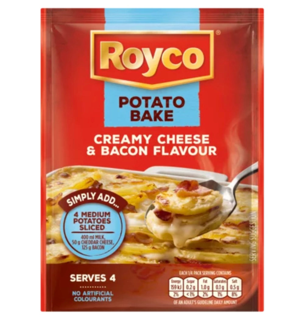 Royco Potato Bake - Cheese & Bacon 40g