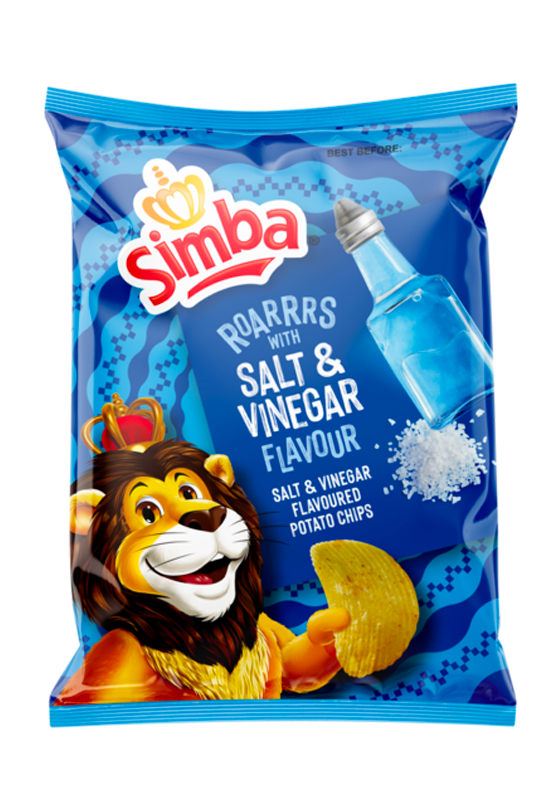 * Voetstoots* Simba Salt and Vinegar Chips 120g
