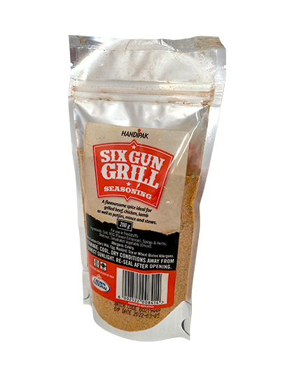 Handipak Six Gun Grill - 200g