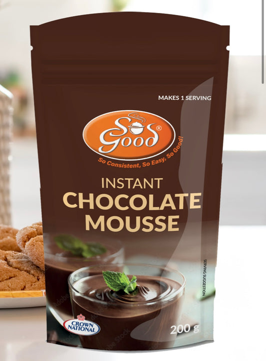 CHOCOLATE MOUSSE - makes 4 cups