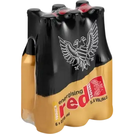 Red Square Energising Tequila Bottles 6 x 275ml