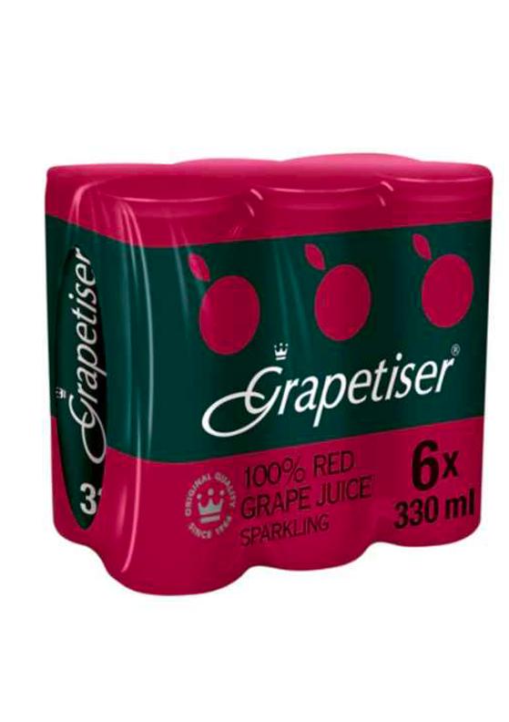 Grapetiser Red 6 pack 300ml