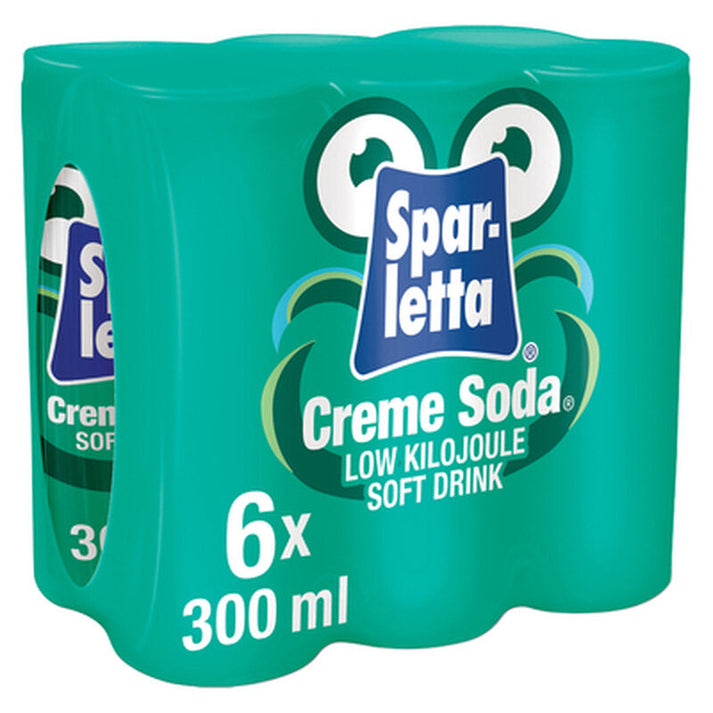 Sparletta Creme Soda - 300ml (6 PACK) – SA Groceries