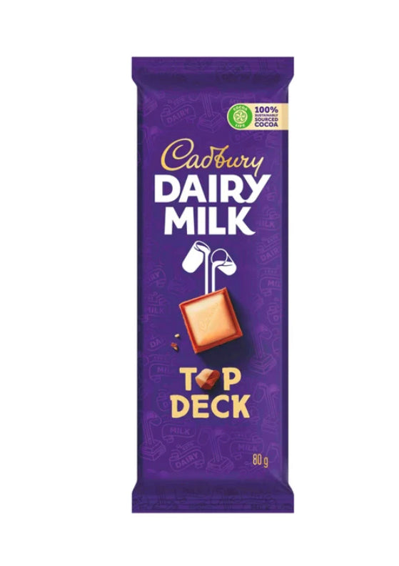 ***OUT OF DATE reduction***Cadbury Top Deck - 80g